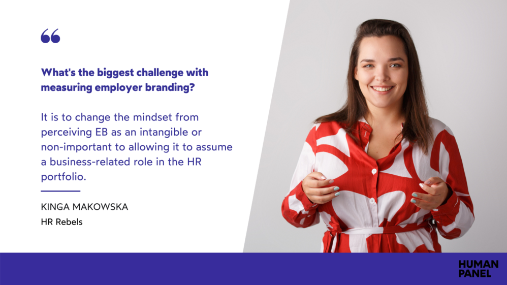 Kinga Makowska on how to measure the effectiveness of employer branding